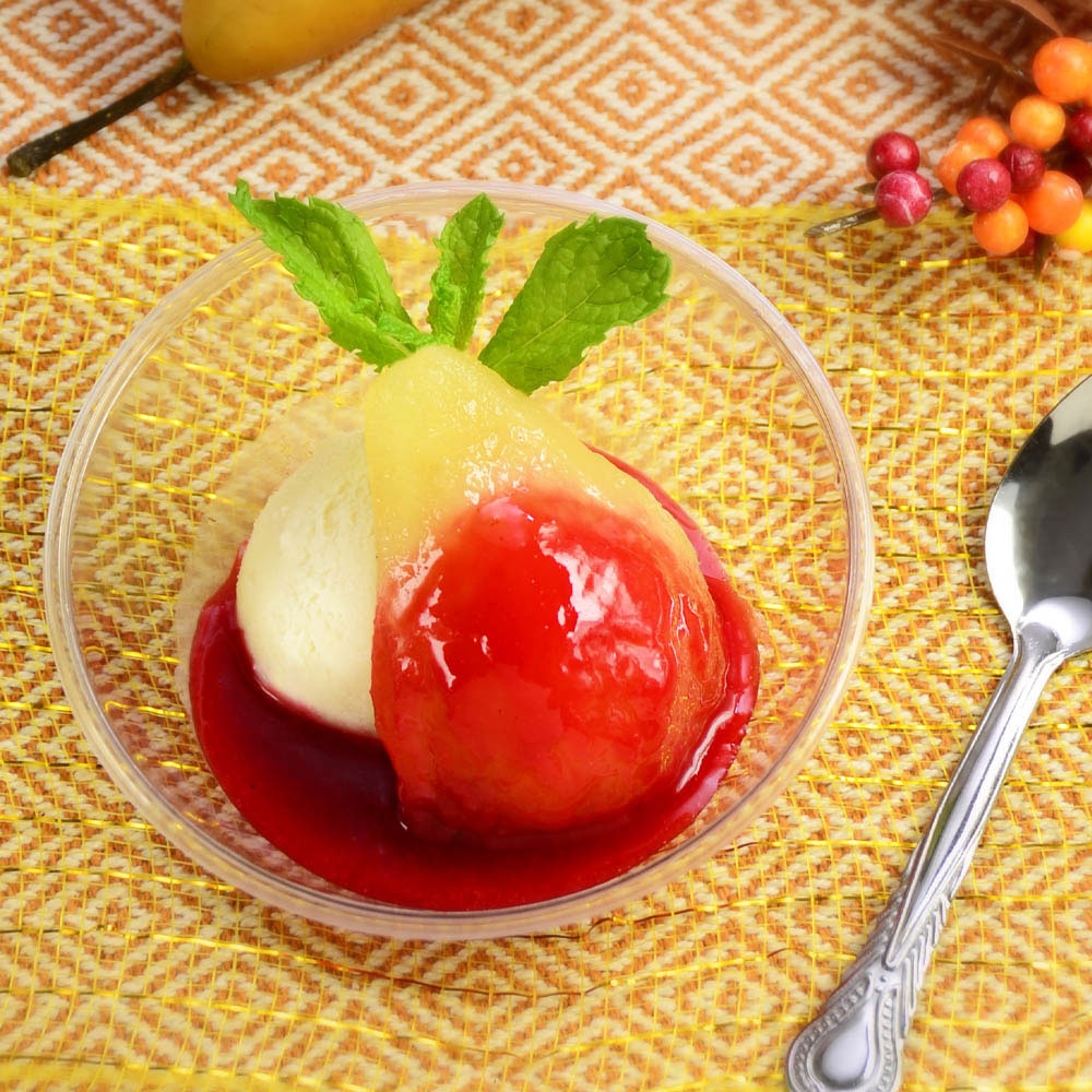 Pear Melba