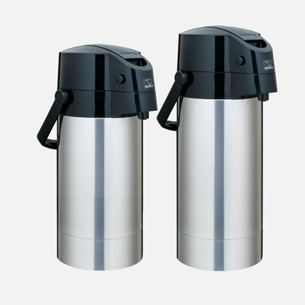 Air Pot® Stainless Steel Beverage Dispenser SR-AG30/38